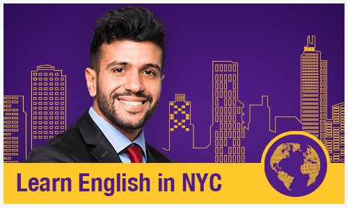 image promoting english language learning courses at Inventions Academy