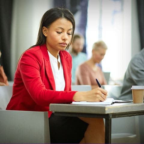 image promoting NYS Notary Public Exam Prep and Business Writing courses at Inventions Academy